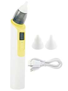 Aspirador Nasal Para Nariz Saca Mocos Electrico Limpiador - Amarillo - Ver 4