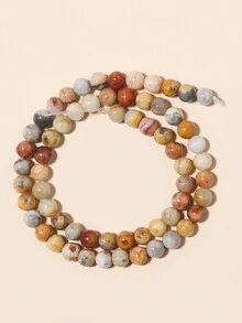 1鋼絞線瑪瑙珠子在4mm/6mm/8mm/10mm手環,腳錬,項鍊製作 - 彩色 - 查看 29