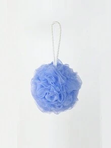 1 件 15 克沐浴海绵，柔软泡沫沐浴花，配有耐用手柄，适用于淋浴和擦洗、去角质、沐浴和身体护理、客厅家居卧室浴室家居装饰、旅行用品、婚礼、派对、生日、送给男士、妈妈、爸爸、朋友的礼物、新年、配饰、有趣的礼物 - 藍色 - 查看 1