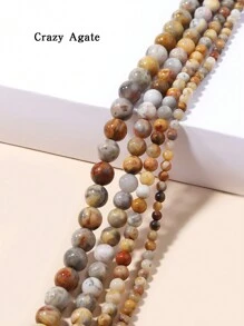 1鋼絞線瑪瑙珠子在4mm/6mm/8mm/10mm手環,腳錬,項鍊製作 - 彩色 - 查看 5