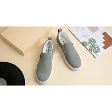 Women's 8010 Fashion Sneakers | Casual Slip On Sneakers | Arch Support Walking Shoes for Women - 灰色 - 查看 9