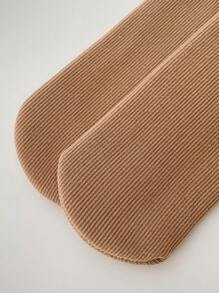 5 雙/包 女款純色加厚雪襪冬季保暖瘦身 - 彩色 - 查看 8