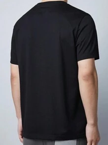 Men T-Shirts - 墨綠色 - 查看 3