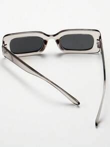 6副男女通用方形时尚眼镜，适合日常佩戴和旅行，时尚装饰眼镜，沙滩配饰，眼镜時尚眼鏡 - 彩色 - 查看 3