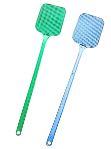 RAQUETE MATA MOSCA 3 unidades MOSQUITO e INSETOS - Tamanho Único - Visão 2