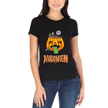 Women's Halloween T-Shirt - Black - View 1