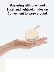 Caja De Almacenamiento De Regalo, Bolsa Para Llavero, Moneda De Metal, Color Sólido, 1 Ud. - Beis - Ver 6