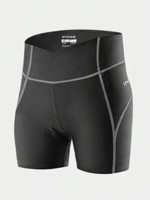 Women's Cycling Shorts - Grey - View 1