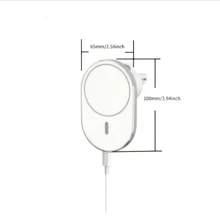 Tố thêm Của bạn Lái Kinh nghiệm Với Cái này 1 Miếng Từ tính Điện thoại di động Giá đỡ - Tương thích với iPhone 12 , 13 , 14 - màu đen - Xem 3