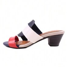 Women Clogs - Màu xanh lam - Xem 3