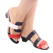 Women Clogs - Màu xanh lam - Xem 2