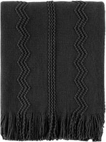 Luxury Home Decor Bed End Blanket, Sofa Knit Throw, Leisure Blanket