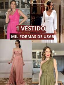 Women Prom & Evening Dresses - Rusty Rose - View 9