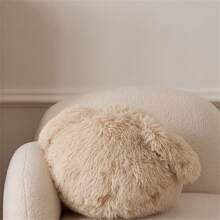 Designer Tassel Bunny Pillow - Beige - View 1