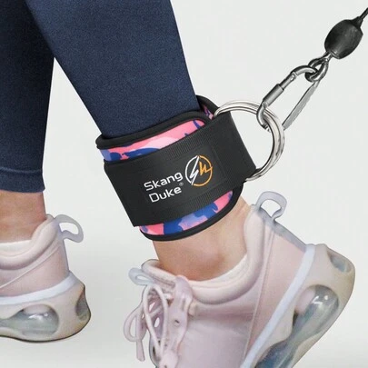SKANG DUKE 1 قطعة أساور كاحل نيوبرين قابلة للتعديل للرياضات الرافعة للأثقال، تمديد الساق، تمارين اللياقة البدنية، دعم الكاحل