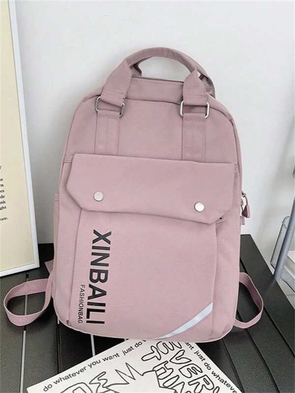 Mochila de senhora grande para o trabalho, escola, ou viajar com filhotes de urso