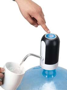 Despachador De Agua Con Luz Led Electrónico Garrafón - Blanco - Ver 2