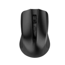 Mouse Inalámbrico Ergonómico 5 Niveles Receptor USB, Seguimiento Óptico. - Negro - Ver 1
