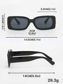 5副复古时尚女式眼镜，适合运动、街头穿搭、度假、旅行、钓鱼、驾驶、海滩、户外活动、节日、郊游、街头服饰配饰、运动、派对等场合。 - 彩色 - 查看 6