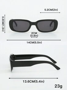 5副复古时尚女式眼镜，适合运动、街头穿搭、度假、旅行、钓鱼、驾驶、海滩、户外活动、节日、郊游、街头服饰配饰、运动、派对等场合。 - 彩色 - 查看 5