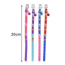 Cat Collar With Bell And Fish Design - Màu xanh lam - Xem 3