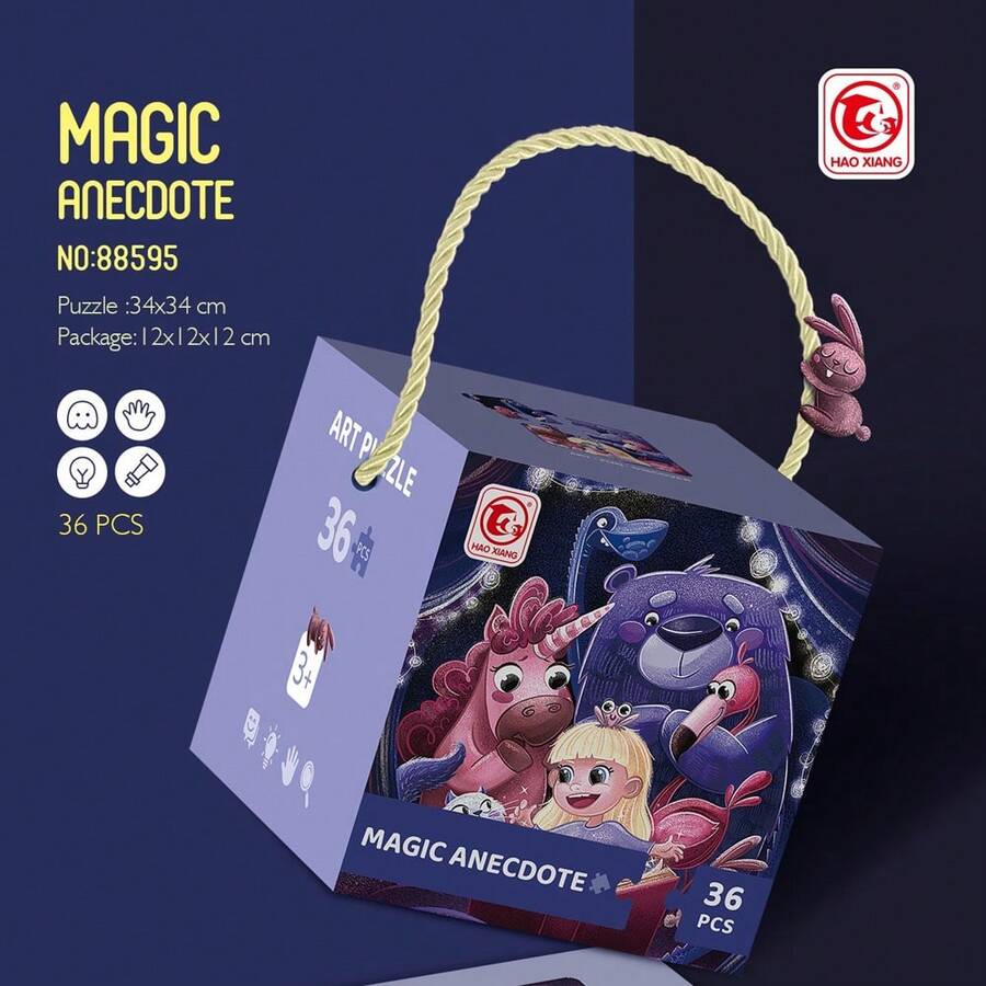 Una Caja De 36 Piezas De Rompecabezas Con Aroma Mágico - Multicolor - Ver 1