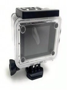 Camara para deporte o casco de motocicleta,impermeable con resolucion 4k (ENTREGA EN COLORES SURTIDOS,ROSA,AZUL,BLANCO Y NEGRO)