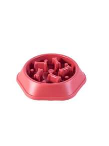 彩色防噎慢食器碗適用於貓和小狗 - 彩色 - 查看 7