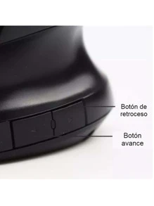 Mouse Vertical Ergonómico Ratón Gamer Silencioso Rgb Dpi. Vmingo - Negro - Ver 4