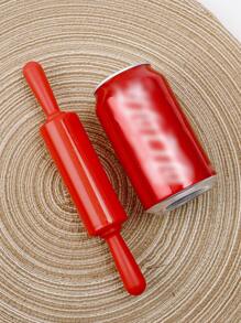 1入組小尺寸塑膠擀麵棍、烘焙工具，用於製作餃子、披薩、麵條等 - 彩色 - 查看 10