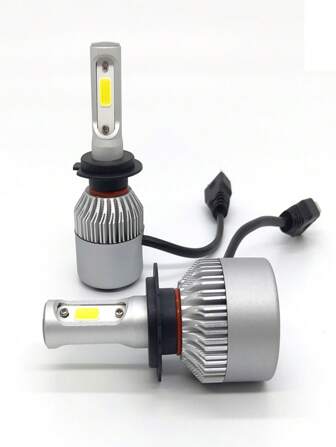 2X H4 LED H7 H11  HB4 H1 H3 HB3 Auto S2 Car Headlight Bulbs 72W 8000LM Car Styling 6500K led automotivo 9005 9006 12v 24v