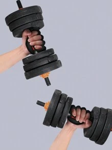 2pcs Weightlifting Grips Palm Protection Gloves With Anti-slip & Anti-callus Design For Push Up, Deadlift, Pull Up, Dumbbell, Gym And Fitness - Black - View 3