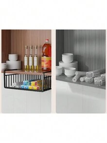 2PCS Tabla de Cortar Rack - Organizador de Alacena, Cajón Organizador con Cajones, Organizadores de Cajones, Organizador de Cajones | Práctico y Duradero para Cocinas Ordenadas - 2 pieces - Ver 1