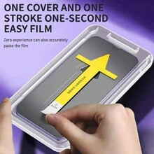 1PC 8K High End HD Tempered Glass Compatible With IPhone 14 13 12 11 Pro Max XS MAX X XR Screen Protector Compatible With IPhone 14 Plus 13 12 Mini With Alignment Mounting Cover