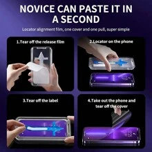 1PC 8K High End HD Tempered Glass Compatible With IPhone 14 13 12 11 Pro Max XS MAX X XR Screen Protector Compatible With IPhone 14 Plus 13 12 Mini With Alignment Mounting Cover