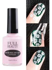 1入組15ml乳膠膠帶削除式指甲油邊油隔離保護液 - 無色 - 查看 1