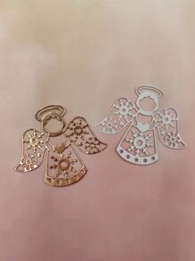 1pc Christmas Angel Card Decoration Cutting Die