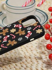 1 Miếng Vẽ bằng tay Giáng sinh Người Gingerbread In Apple Ốp lưng & bao da điện thoại Tương thích với iPhone - Nhiều màu - Xem 3