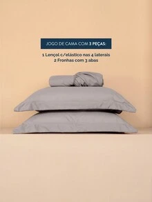 Sheet Sets with Pillowcases - 灰色 - 查看 6