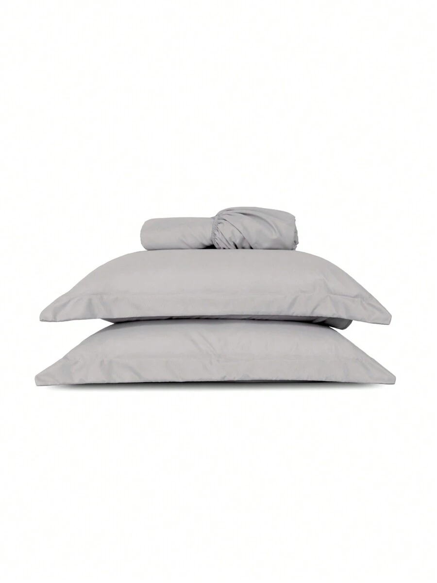 Sheet Sets with Pillowcases - 灰色 - 查看 1