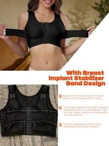 Compression Breast Augmentation Post Op Surgery Shapewear Bra