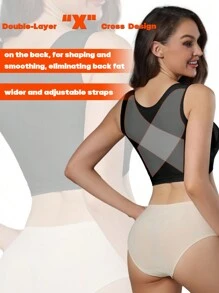 Compression Breast Augmentation Post Op Surgery Shapewear Bra