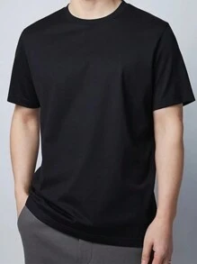 Men T-Shirts - 墨綠色 - 查看 2