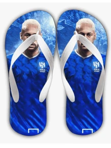 Men Flip Flops & Slides - 藍色 - 查看 1