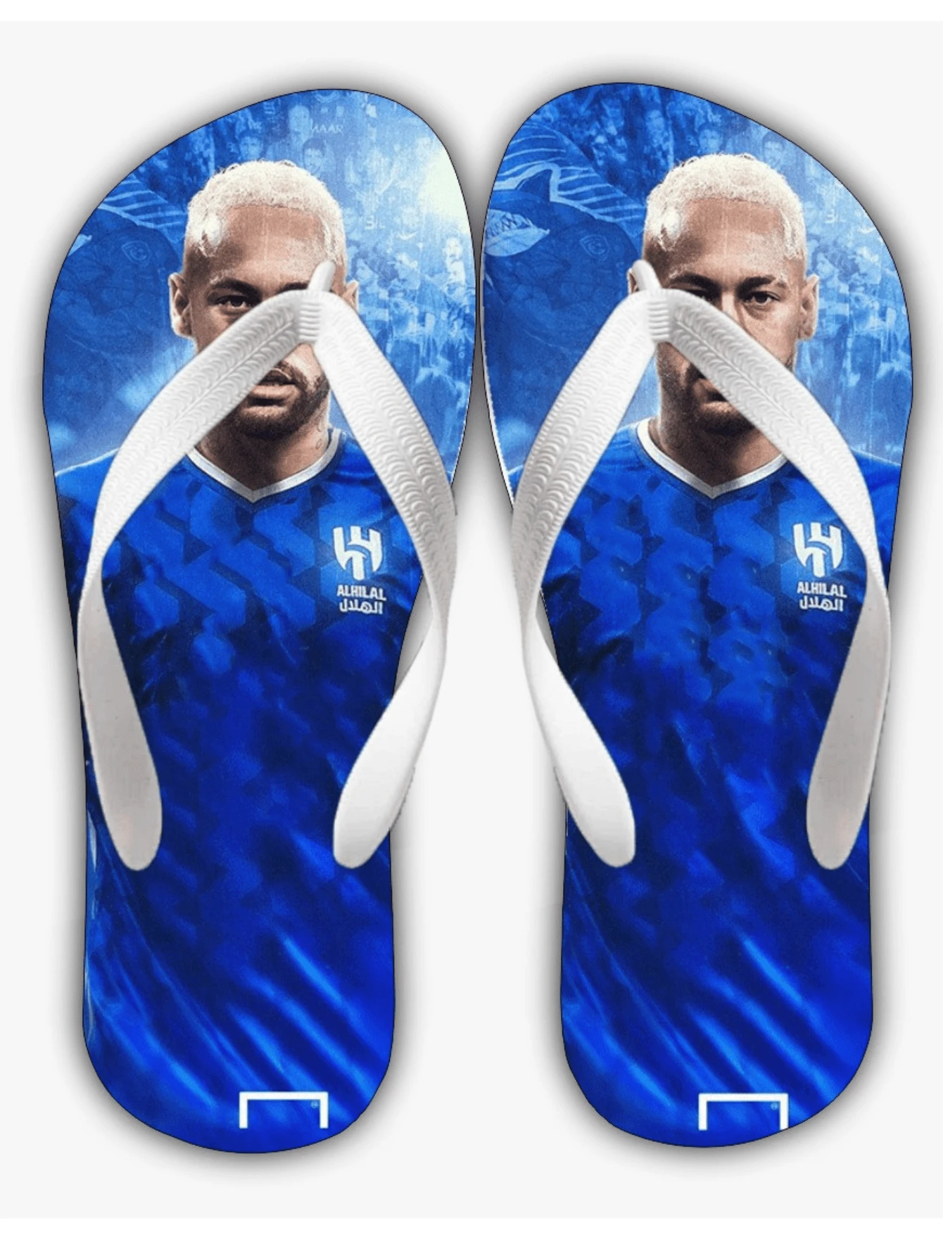 Men Flip Flops & Slides - 藍色 - 查看 1