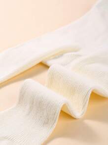 1 件装婴儿宝宝罗纹打底裤吊带裤连裤袜针织紧身裤连裤袜保暖长筒袜