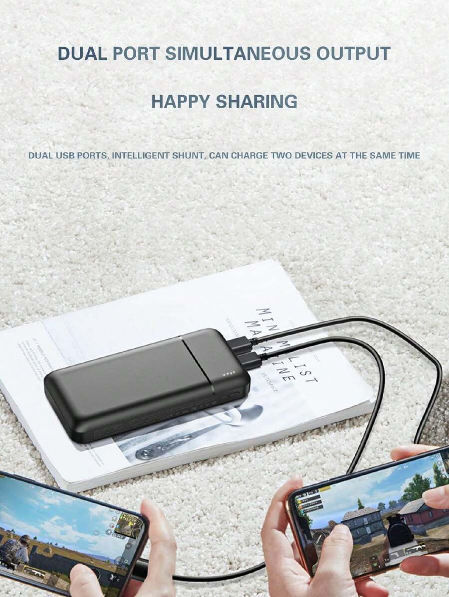 Power Bank 30000mah 22.5w Fast Charging Portable High Capacity Multi