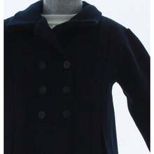 Abrigo para Niña Azul Marino 3175 Talla 0 a 4 Años - Azul - Ver 5