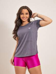 Women Sports Tees & Tanks - Xám - Xem 1