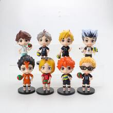 Action Figure - Haikyuu!!: 8 PVC Editions Of Volleyball Players - 灰色 - 查看 10